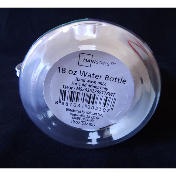 Sanrio Hello Kitty Clear Friends Small Water Bottle Cup 18oz w/ Stainless Cap - Picture 5 of 5